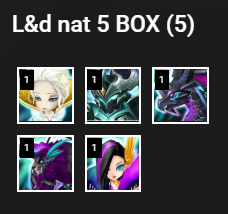 eu g1 c1 6ld5 tian nephtys woly beelze shazam bella