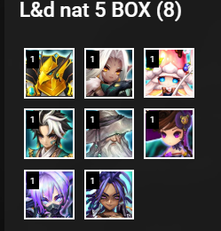 eu g3 p2 14ld nyx akroma narsha shan douman yujie(d) pontos celia alexandra