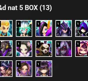 eu g1 p3 rare 14ld ragdoll giana beelz zenitsu(d) miying 51lv3r (light hacker)