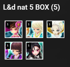 eu g1 p3 rare 14ld ragdoll giana beelz zenitsu(d) miying 51lv3r (light hacker)